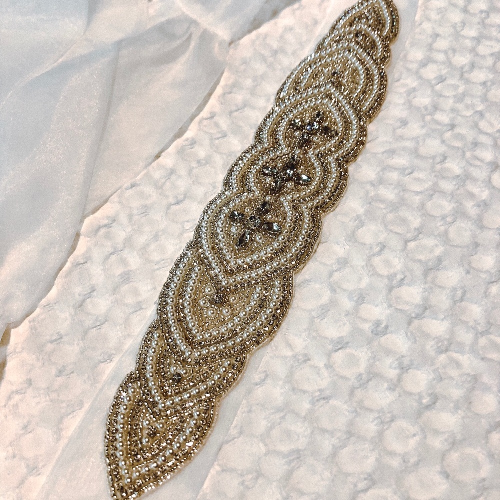 Mikaella bridal wedding belt (never worn)